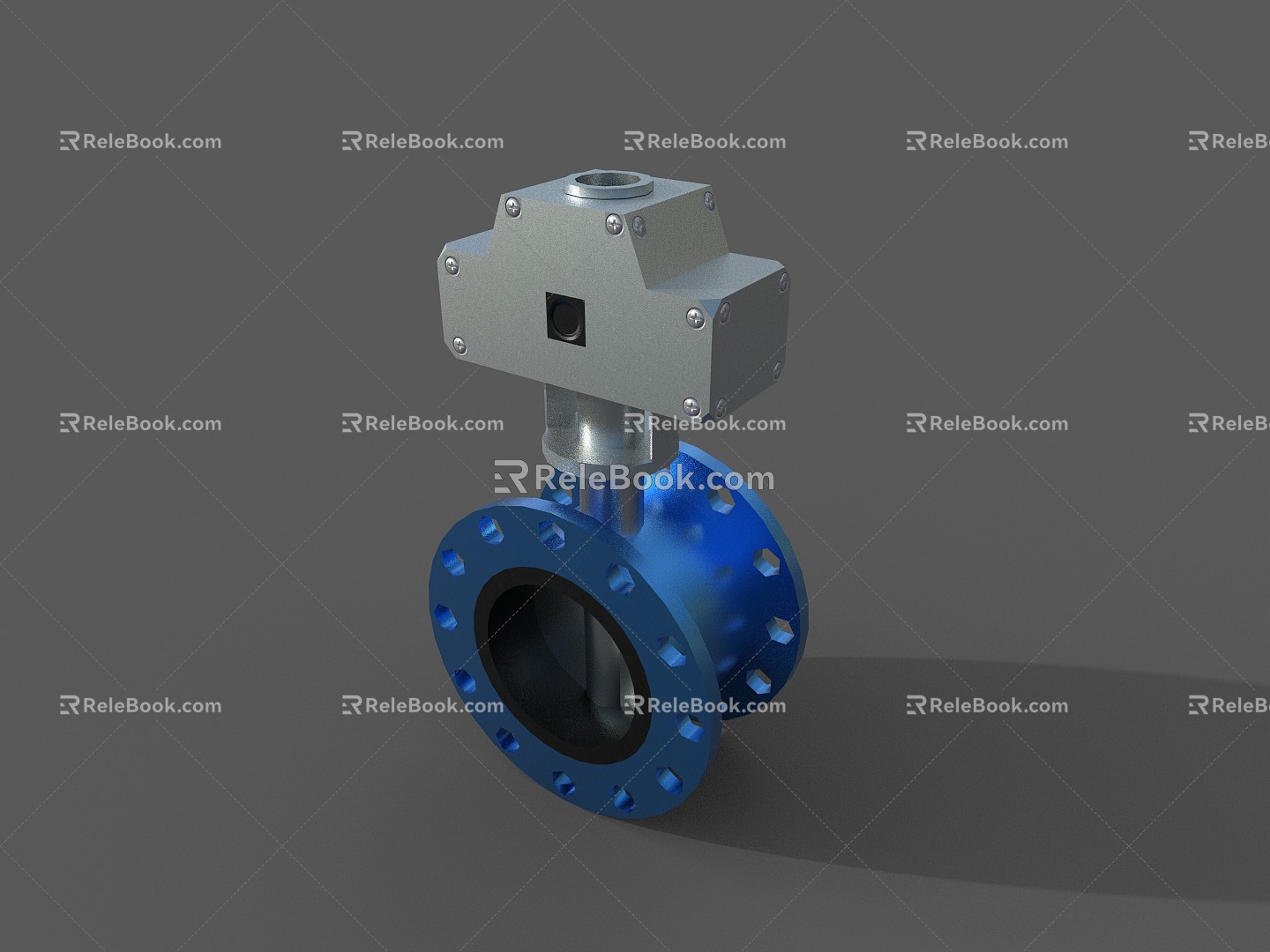 Electric fast switch gate valve switch 3d model