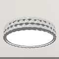 Modern Stylish Ceiling Lights With Silver Frame And Unique Decorative Designs 3d model