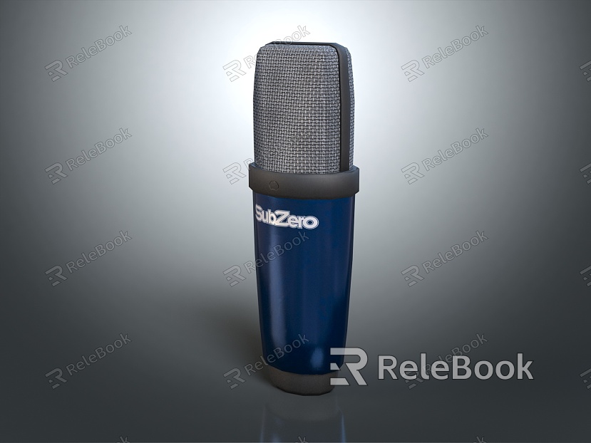 Modern Microphone Mike Loudspeaker Capacitor Mike model