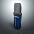 Modern Microphone Mike Loudspeaker Capacitor Mike 3d model