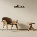 Middle Ancient Style Casual Chair Single Sofa Shoe Changing Stool Round Stool 3d model