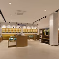 Bright Modern Clothing Store Interior With Hanging Clothes Shelves And Seating Area