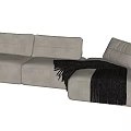 Modern Multiplayer Sofa 3d model