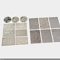 Various Patterned Square Rugs With Different Designs And Styles For Home Decor