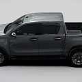 Gray Toyota Pickup Truck Exterior Design