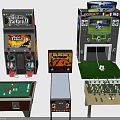 Popular Amusement Equipment Featuring Darts Machine Table Soccer Air Hockey Table And Football Arcade