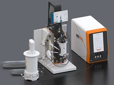 Advanced Medical Devices With Display Screen And Mechanical Components For Clinical Use 3d model