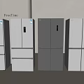 Modern Stainless Steel Refrigerators With Various Colors And Styles For Home