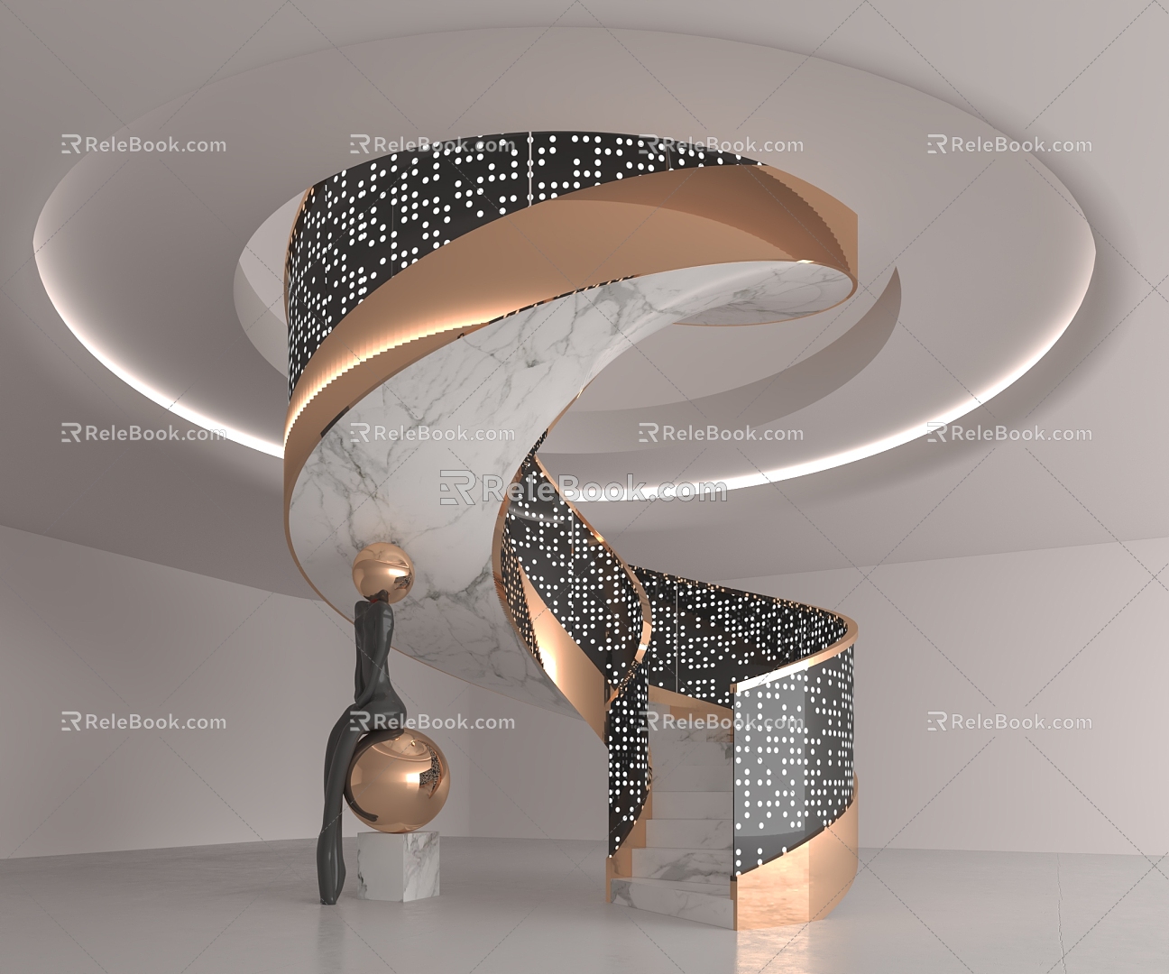 Stairs 3d model