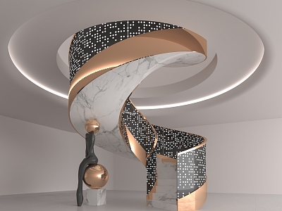 Stairs 3d model