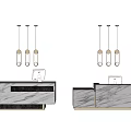 Modern Reception Desk Reception Desk 3d model