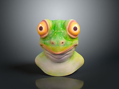 Frog Poison Frog Game Frog Reptile Cold Blooded Animal Reptile 3d model