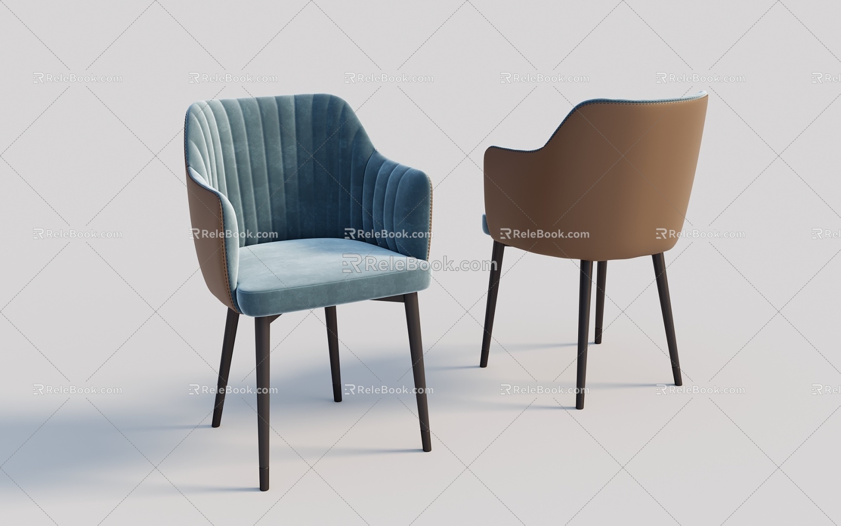 Chair Single Chair Dining Chair Leisure Chair 3d model