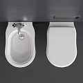Sleek Modern Wall Mounted White Toilet Design With Ceramic Finish And Clean Lines