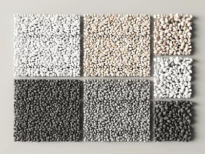 Ting Step Pebbles Gravel Pebbles Ting Step Stone Ting Step Gravel Ting Step 3d model