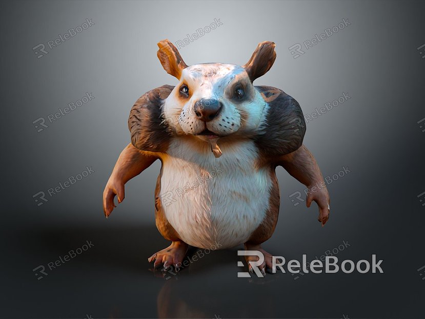 Cartoon Mouse Anime Mouse Anime Mouse Cartoon Character Cartoon Animal Cartoon Small Animal Game Character model