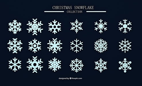 Modern Snowflake 3d model