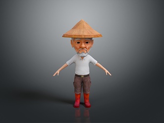 Old Man Old Man Grandpa Chinese Old Man Asian Old Man Oriental Old Man Old Man Old Man 3d model