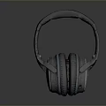 Over Ear Headphones With Black And Blue Design And Comfortable Ear Cushions