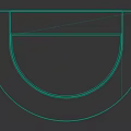 Two Red Public Trash Bins With Cylindrical Design For Outdoor Facilities