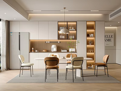 Modern Restaurant 3d model