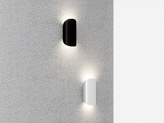 Minimalist wall lamp outdoor wall lamp 3d model