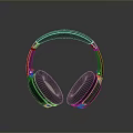Black Over Ear Headphones For Computer Audio With High Quality Sound And Comfort