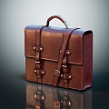 Modern Bag Leather Bag Briefcase Cambridge Bag 3d model