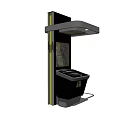 Modern all-in-one self-service machine 3d model