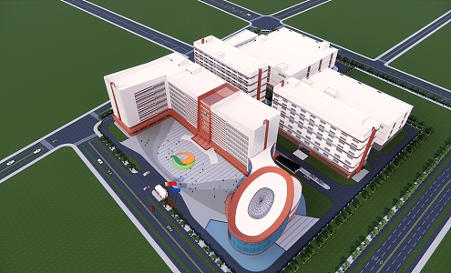 Lipin Pharmaceutical 3d model