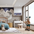 Modern Children's Room 3d model