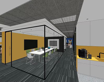 Conference Room 3d model Conference Room 3d model