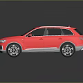 Pink SUV Car With Modern Design And Stylish Grille And Alloy Wheels