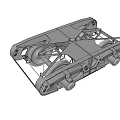 Intelligent Machine With Metallic Structure And Multi Wheel Design For Enhanced Performance