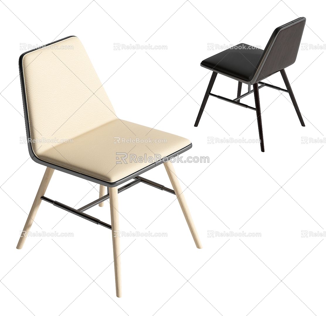 Modern Dining Chair 3d model