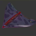 Advanced Stealth Fighter Jet With Blue Camouflage And Aerodynamic Military Design