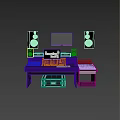 High Quality Audio Speakers In Recording Studio With Mixing Console And Equipment