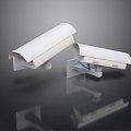 Monitor Monitoring Head Security Monitoring Camera 3d model