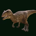 Realistic Tyrannosaurus Dinosaur Figure With Detailed Skin And Open Mouth
