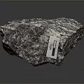 Wooden Stone Decorative Natural Raw Stone With Multicolored Rough Surface And Pink Black Specks
