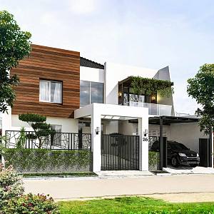 Modern Villa Homestay 3d model