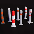 Retaining pile 3d model