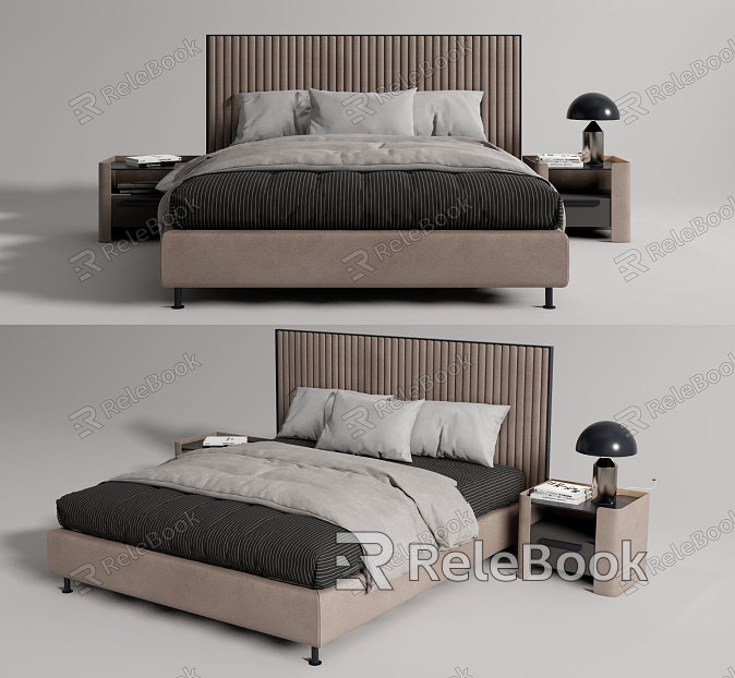 Modern Double Bed model