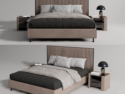 Modern Double Bed model