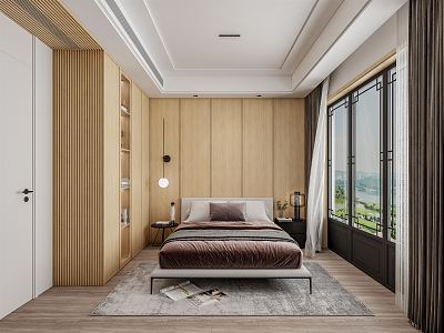 Modern Bedroom model