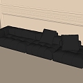 Modern Multiplayer Sofa Sofa 3d model