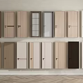 Various Styles And Colors Sliding Doors Collection For Home Interior Design