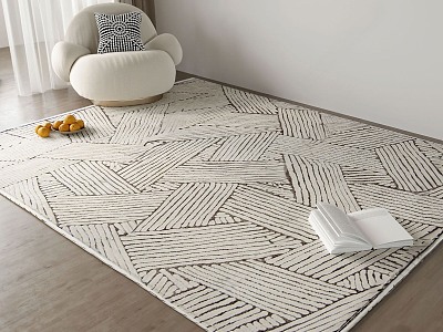 Modern Square Carpet model