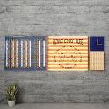 Modern light box wall decoration light box pendant 3d model