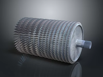 Contemporary Fabric Sectional Sofa With Soft Cushions Armrests And Modern Design Elements 3d model